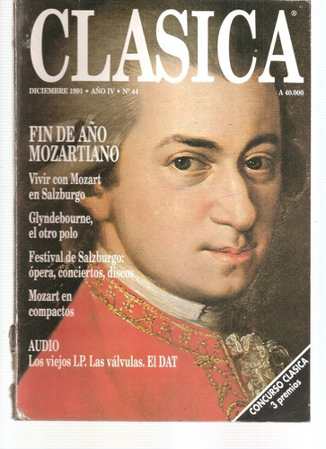 Revista Clasica Nº 44 Diciembre 1991