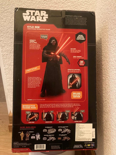 Kilo Ren 45 Cm Figura Interactiva Animatronic Star Wars