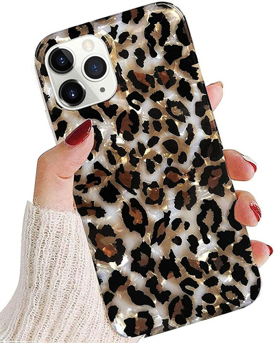 Funda J.westi Phone 13 Pro Max, 6.7 In/animal Print