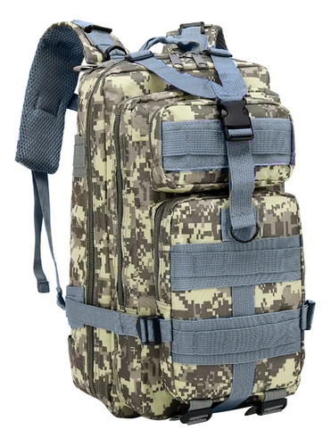 Mochila Táctica Militar Mochilero Camelback Bolsillos