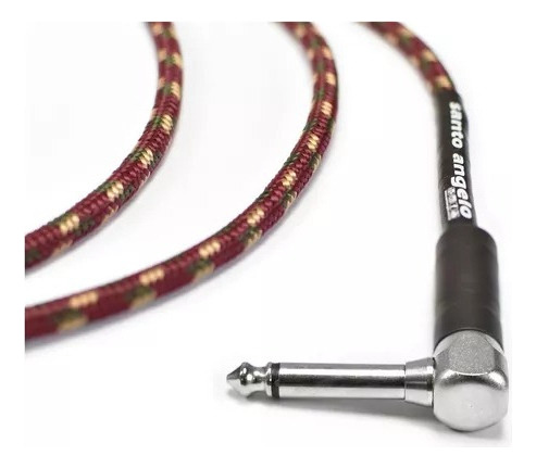 Cabo Santo Ângelo P10 Textil 4,57 M Plug L Violão Guitarra