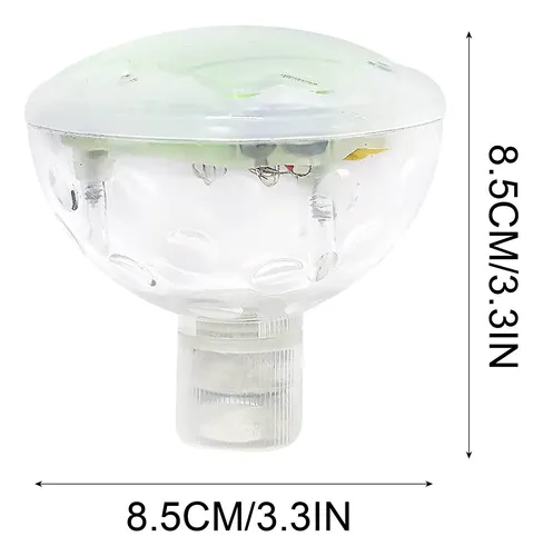 Luz Flotante J Solar Para Estanque, Led Que Cambia De Color,
