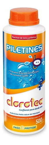 Clorotec Piletines Lona 500cc S/cloro Previene Algas Pintumm