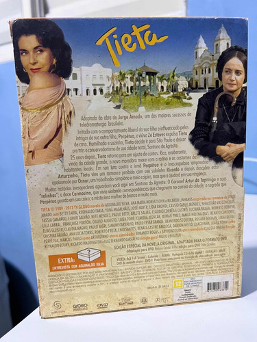 Dvd: Box Novela Tieta - Globo 11 Discos Raro (Usado)