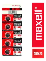 Comprar Pilas Maxell Cr1620 3v Litio Tipo Botón Japonesa Pack 5 Uds.