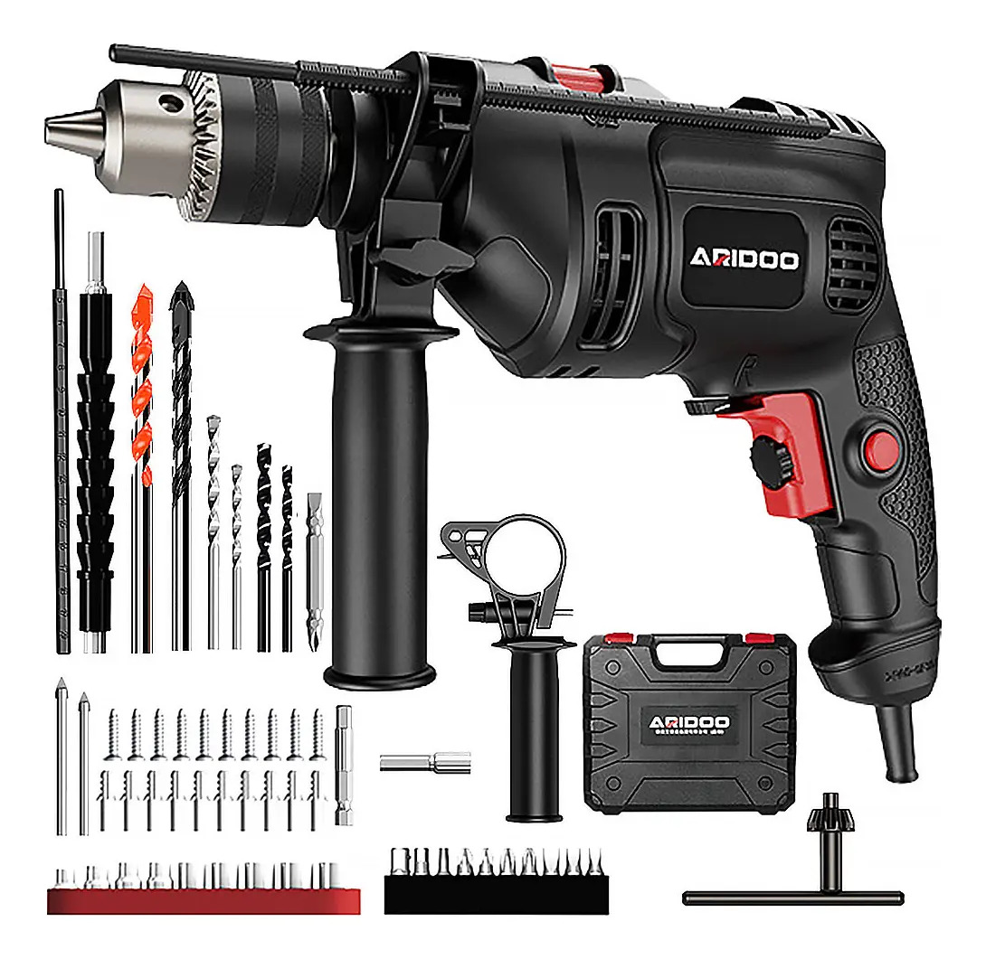 Furadeira Martelete Parafusadeira Elétrica De + Accesorio 50hz/60hz Wicopet Kit Furadeira Eletrica De Impacto Furadeira Impacto Furadeira Martelete