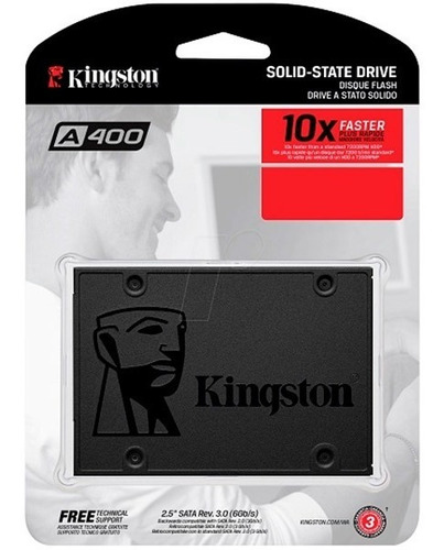 Kingston A400 Disco Solido Ssd 960gb 2.5  Sata 6gb/s