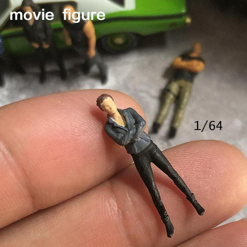 3x Figuras A Escala 1:64 Modelo De Distribución De Calles