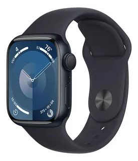 Apple Watch Serie 9 Gps 45mm Aluminio Medianoche-deportiva