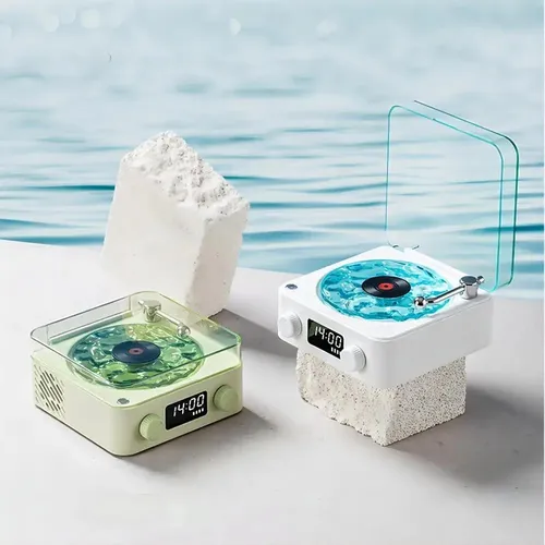Tocadiscos Retro De Ruido Blanco Con Bluetooth, Altavoz