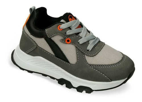 Imagen 2 de 5 de Tenis Deportivos Azul-gris Bubblegummers Orlando Niño