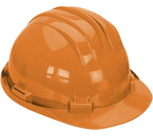 Casco Climax De Seguridad Color Naranja Con Arnés Ref.5-rs