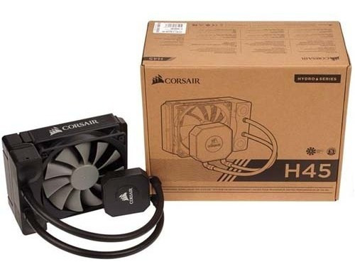 Enfriamiento Líquido Corsair Hydro H45 Fan 12cm Ryzen Intel