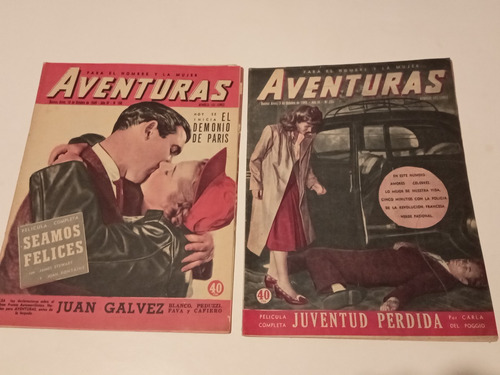 Revistas Aventuras N° 156, 176. Precio X 2 Numeros