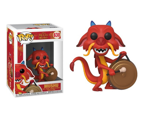 Mulan Funko Pop Mushu Con Platillos #630