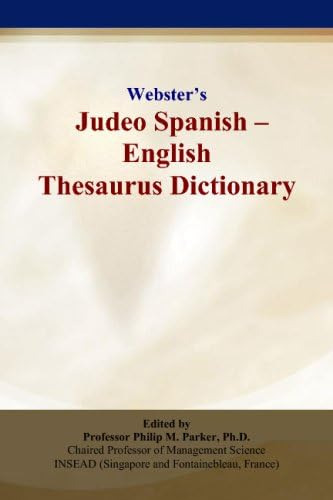Libro: Diccionario De Sinónimos Judeo Español-inglés