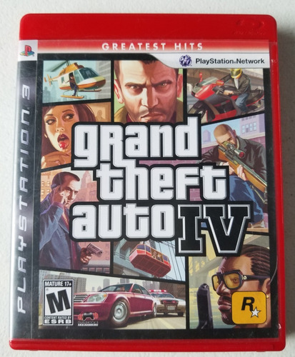 Grand Theft Auto Iv Rockstar Games Ps3 Físico