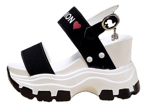 Sandalias Casuales De Cuña Con Plataforma De Moda Para Mujer