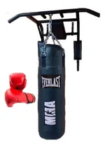Comprar Saco De Boxeo De 1.50mt+barra Dominada 7en1+guantes Y Cadena