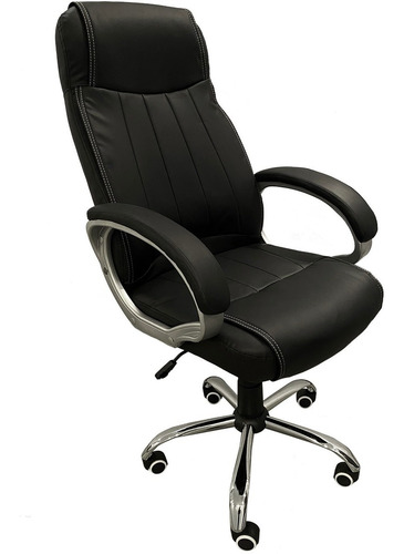 Sillon Escritorio Ejecutivo J02 Negro Cuotas