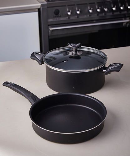 Maestro De Cocina Sarten+cacerola Premium Antiadherente 24cm