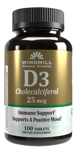 Vitamina D3 - 25 Mcg