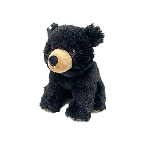 Junior Oso Negro Warmies Peluche Acogedor Lavanda, Anim...