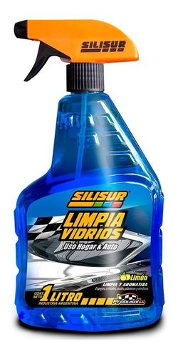 Imagen 1 de 3 de Limpia Vidrios Con Gatillo Silisur 1lt