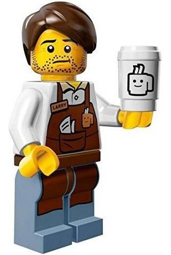 Lego The Movie Larry The Barista Minifigure [suelto]