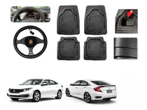 Comprar Tapetes Gruesos 3d + Volante Honda Civic Civic 2016 A 2021