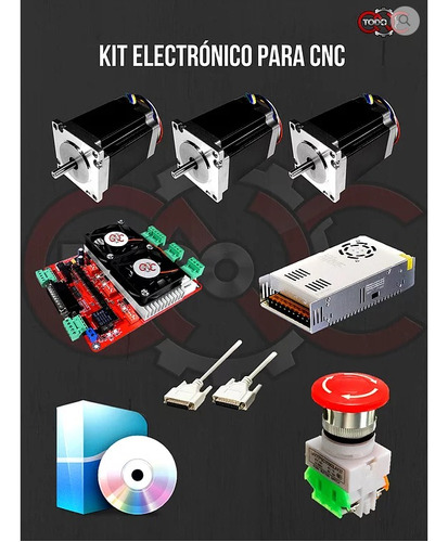 Kit Electrónico Para Cnc 4 Ejes.