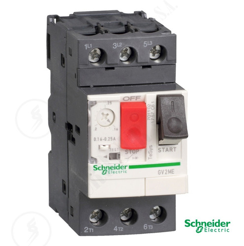 Guardamotor Trifasico 4a-6,3a Para Contactor Schneider