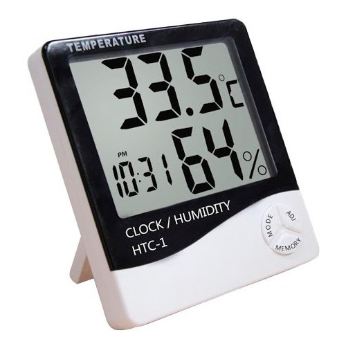 Termometro Higrometro Digital Humedad Temperatura Hogar