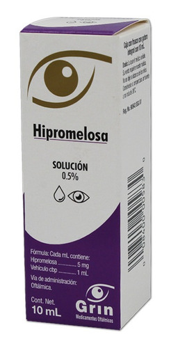 Hipromelosa 1 Solución Oft 5mg/10ml