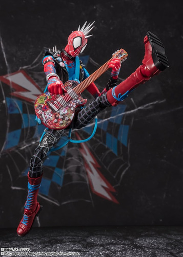 Spider Punk - Aranha Punk - S.h.figuarts - Bandai