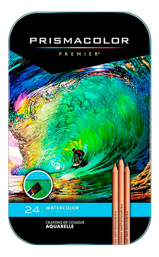 Lápices De Color Acuarelable Prismacolor Premier 24 Colores