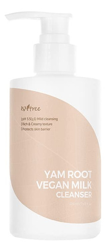 Isntree - Limpiador De Leche Vegana De Raíz De Yam- Korea