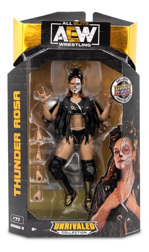 Ringside Thunder Rosa - Figura De Accion De Lucha Libre De J