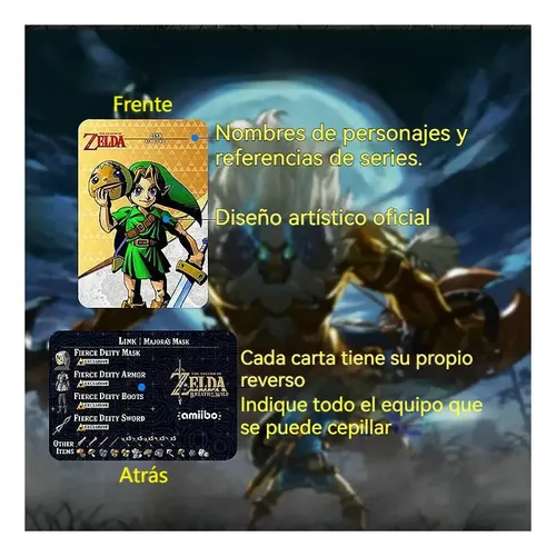 25 Cartões Nfc Amiibo Coleção The Legend Of Zelda B60616