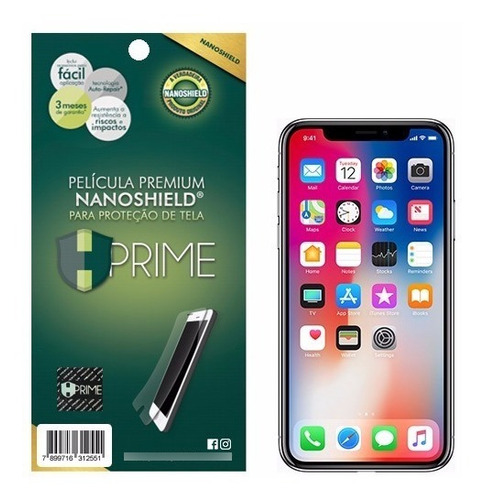 Película Premium Hprime Apple iPhone X - Nanoshield®
