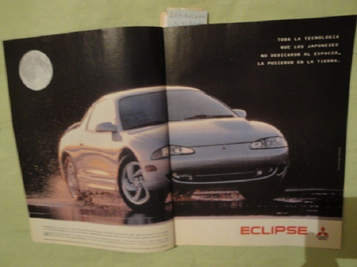 Publicidad Mitsubishi Eclipse Año 1996