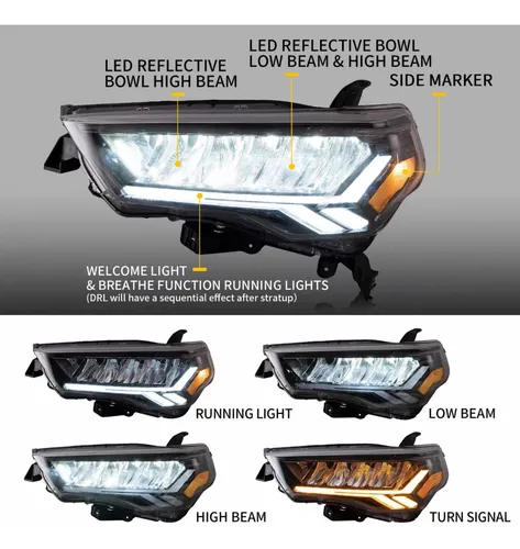 Faros 4runner Led 2014/2022