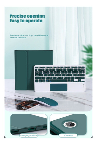 Para iPad Pro 11(3ra Generación) Funda Con Teclado Iluminado