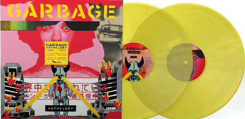 Garbage Anthology 1995 - 2022 2 Lp Yellow Vinyl