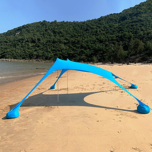 Carpa De Playa Portátil De Licra Para Acampar Al Aire Libre