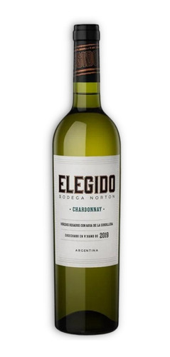 Vino Elegido Chardonnay 750ml Luján De Cuyo Mendoza Norton