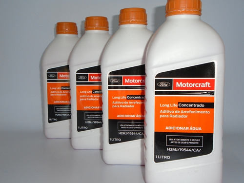 Kit 4 Aditivos De Arrefecimento Para Radiador Original Ford