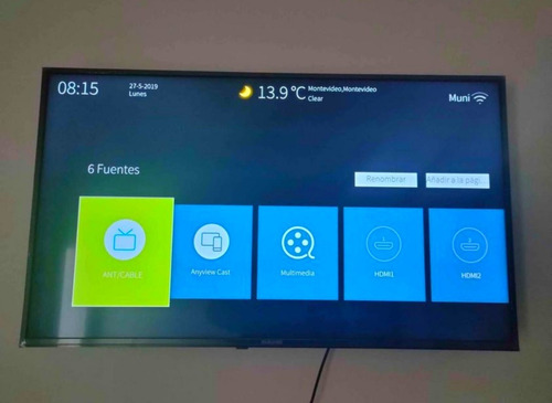 Smart Tv Panavox 39 - Soporte - Mercado Pago - Permuto