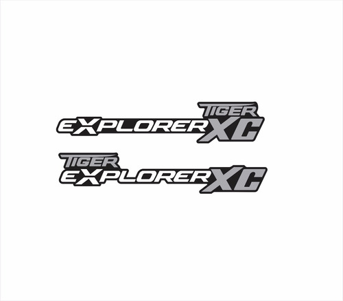 Par De Adesivos Compatível Tiger Explorer Xc Tg034