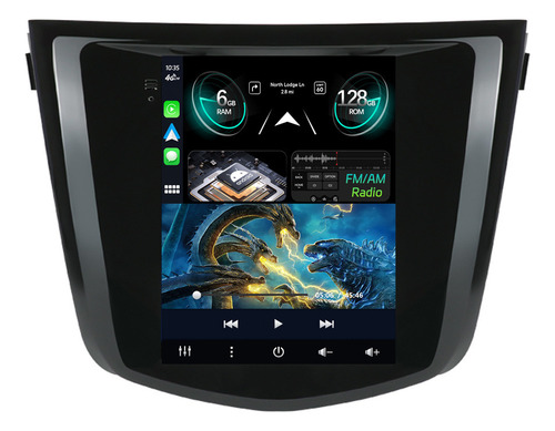 Z0k 6+128g Coche Estéreo Para Nissan X-trail 3 T32 Qashqai
